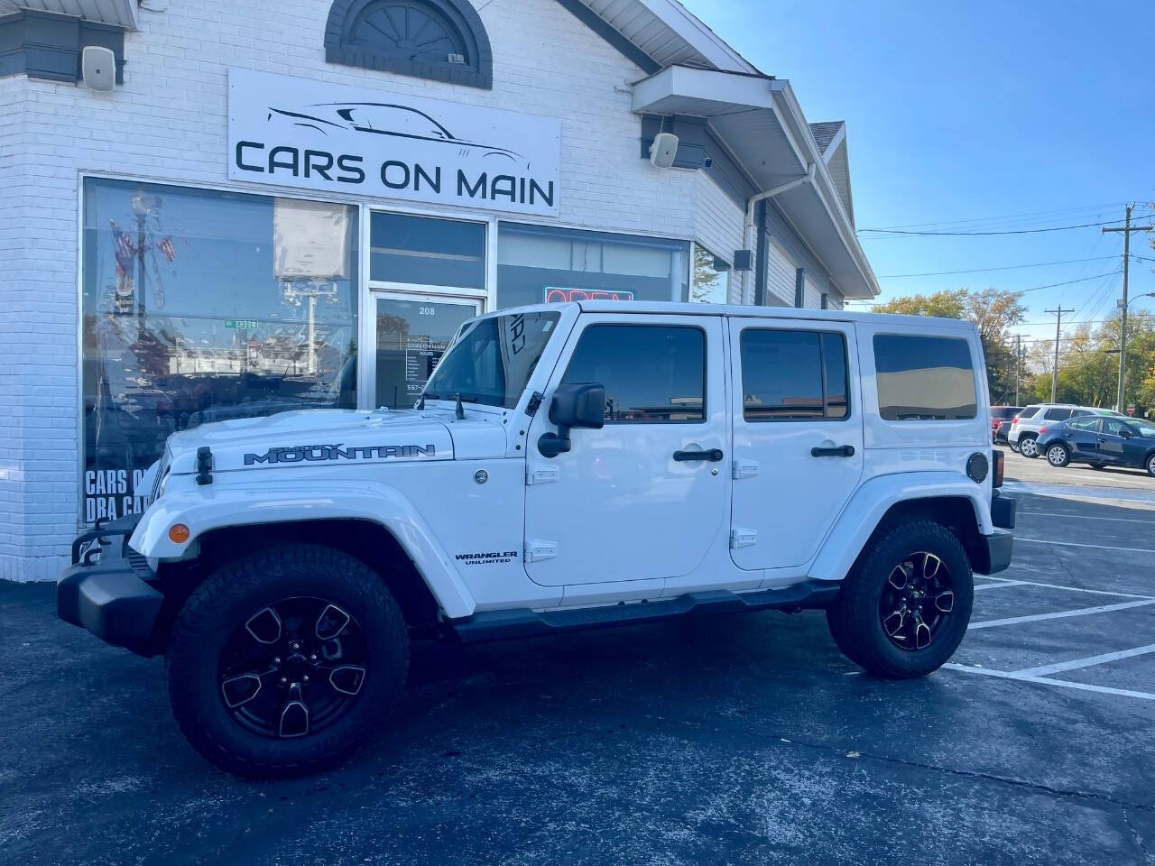 2017 Jeep Wrangler Unlimited for sale at Cars On Main in Findlay, OH