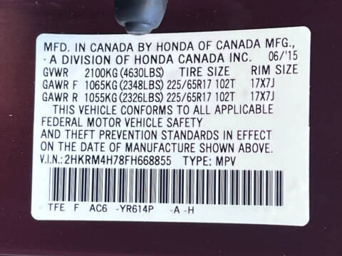 2015 Honda CR-V