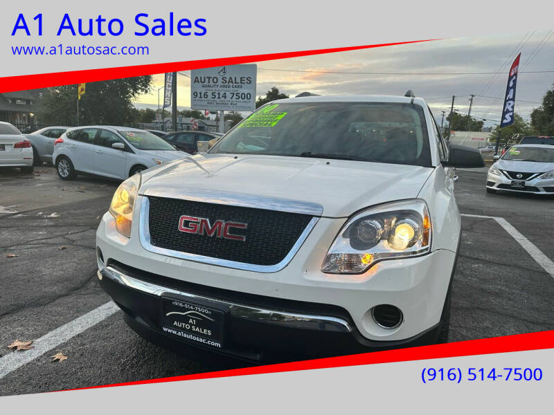 2010 GMC Acadia for sale at A1 Auto Sales in Sacramento CA
