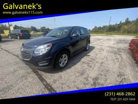 2016 Chevrolet Equinox for sale at Galvanek's in Cadillac MI