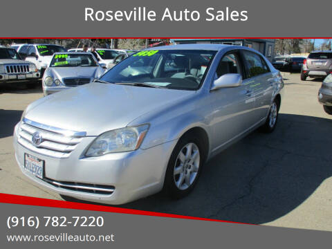 2007 Toyota Avalon for sale at Roseville Auto Sales in Roseville CA