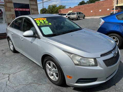 2014 Chevrolet Cruze for sale at Autoville in Kannapolis NC