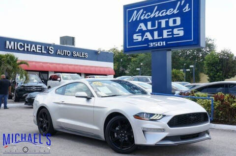 2018 Ford Mustang for sale at Michael's Auto Sales Corp in Hollywood FL
