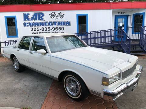1989 Chevrolet Caprice for sale at Kar Connection in Miami FL