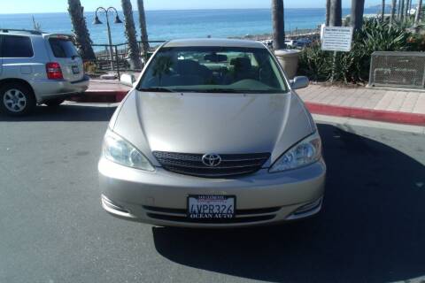 2002 Toyota Camry for sale at OCEAN AUTO SALES in San Clemente CA
