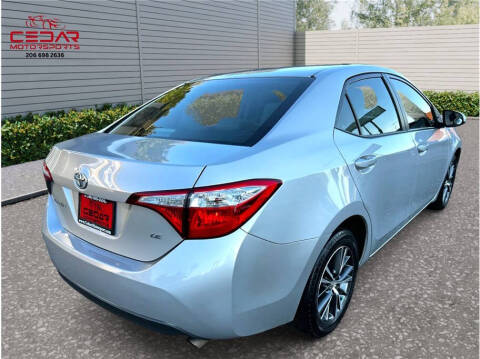 2016 Toyota Corolla