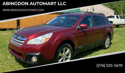 2013 Subaru Outback for sale at ABINGDON AUTOMART LLC in Abingdon VA
