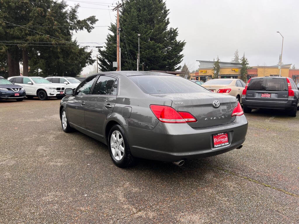 2006 Toyota Avalon for sale at PLATINUM AUTO SALES INC in Lacey, WA