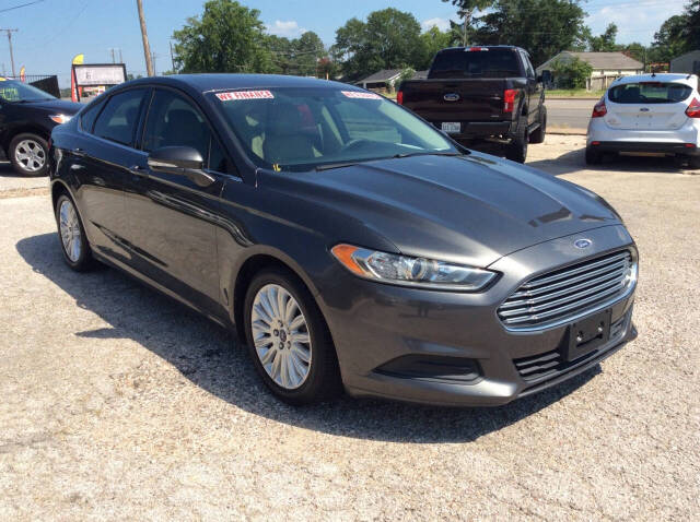 2016 Ford Fusion Hybrid for sale at SPRINGTIME MOTORS in Huntsville, TX