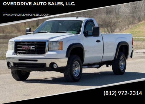 2007 GMC Sierra 2500HD for sale at OVERDRIVE AUTO SALES, LLC. in Clarksville IN