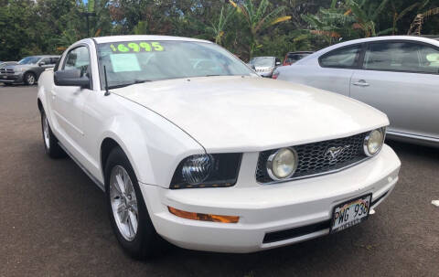 2007 Ford Mustang for sale at PACIFIC ISLAND AUTO SALES in Wahiawa HI