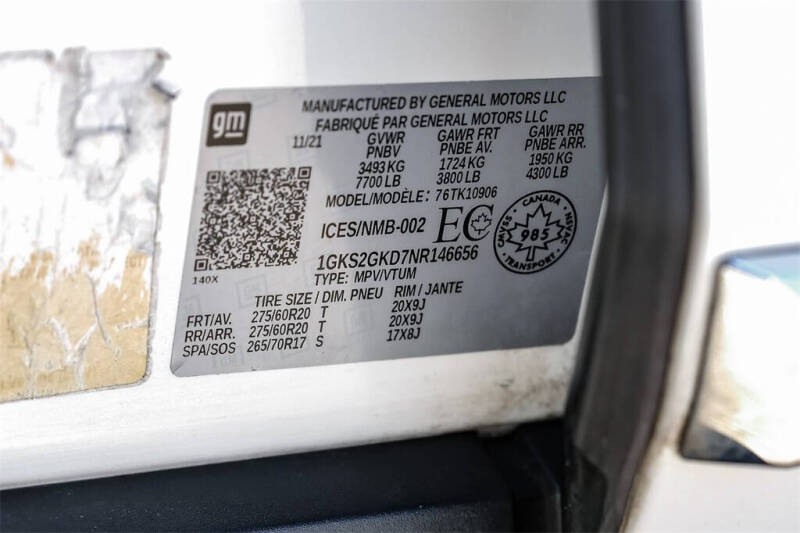 2022 GMC Yukon XL SLT