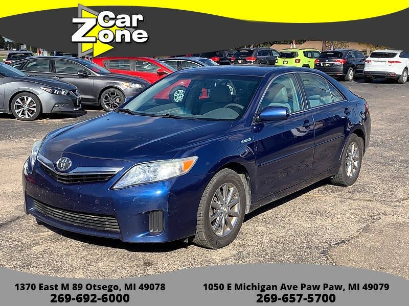 2010 Toyota Camry Hybrid for sale at Car Zone in Otsego MI