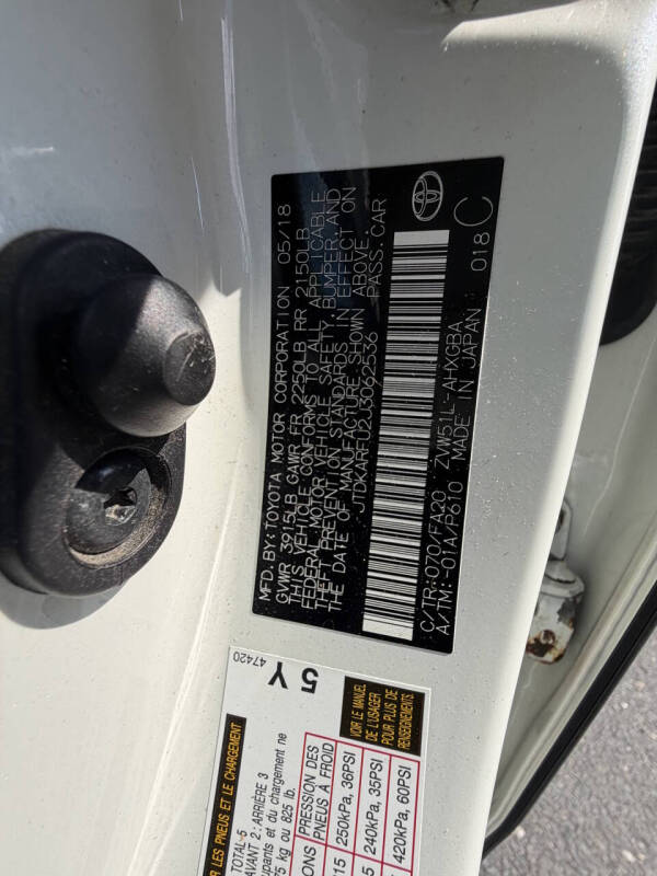 2018 Toyota Prius Three