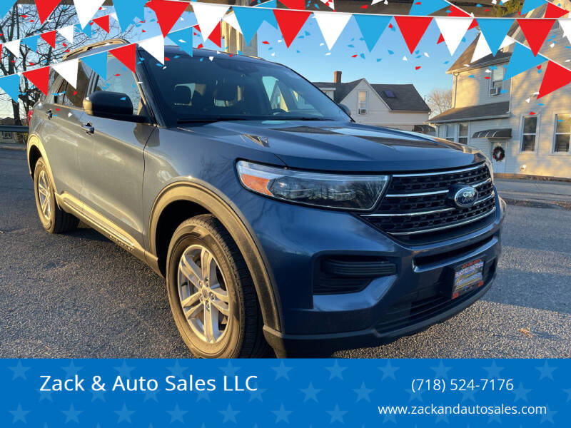 2020 Ford Explorer for sale at Zack & Auto Sales LLC in Staten Island NY