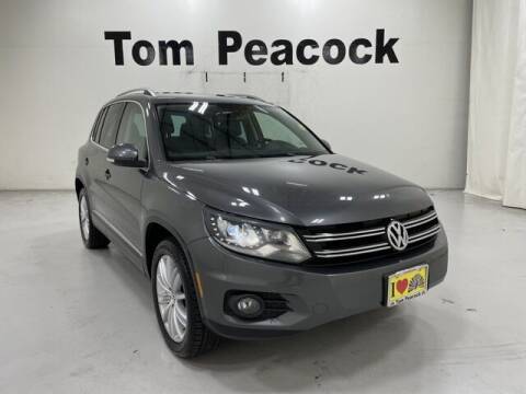 2016 Volkswagen Tiguan for sale at Tom Peacock Nissan (i45used.com) in Houston TX