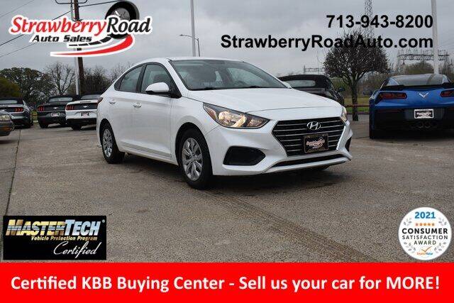 2020 Hyundai Accent for sale at Strawberry Road Auto Sales in Pasadena TX