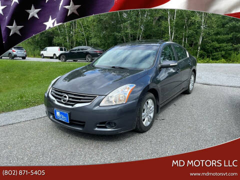 2010 Nissan Altima for sale at MD Motors LLC in Williston VT