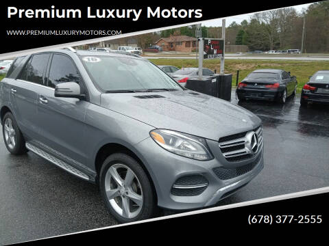 2016 Mercedes-Benz GLE for sale at Premium Luxury Motors in Grayson GA