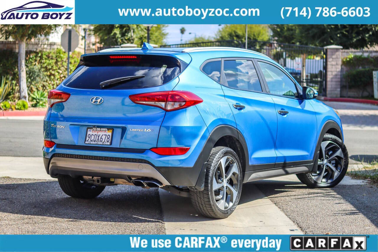 2016 Hyundai TUCSON for sale at Auto Boyz in Garden Grove, CA