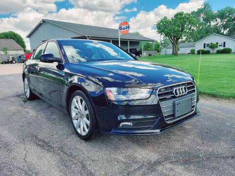 2013 Audi A4 for sale at CALDERONE CAR & TRUCK in Whiteland IN