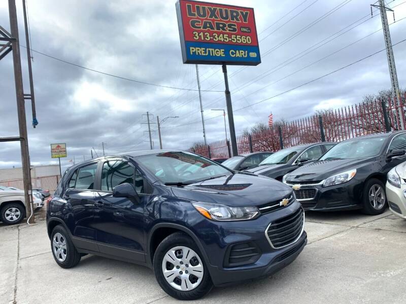 2018 Chevrolet Trax for sale at Dymix Used Autos & Luxury Cars Inc in Detroit MI