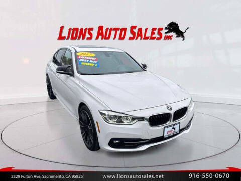 2017 BMW 3 Series for sale at LIONS AUTO SALES in Sacramento CA