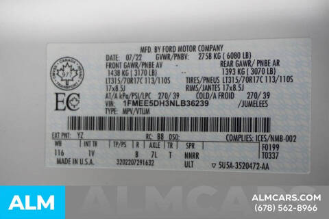 2022 Ford Bronco Badlands Advanced