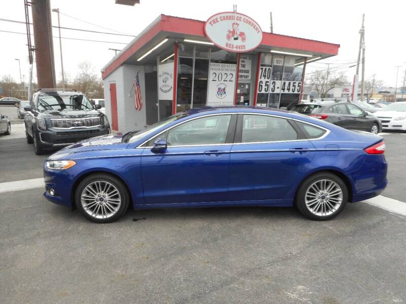 2016 Ford Fusion for sale at The Carriage Company in Lancaster OH
