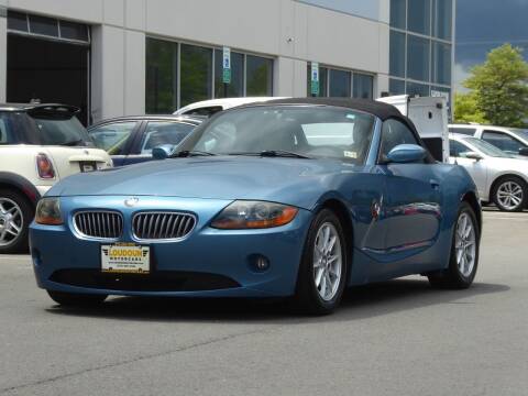 2003 BMW Z4 for sale at Loudoun Motor Cars in Chantilly VA