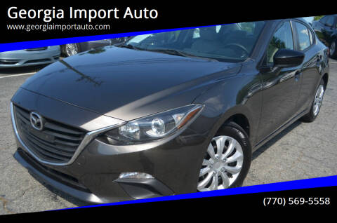 2014 Mazda MAZDA3 for sale at Georgia Import Auto in Alpharetta GA