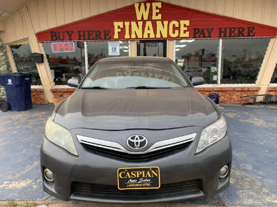 2011 Toyota Camry Hybrid for sale at Caspian Auto Sales in Oklahoma City, OK