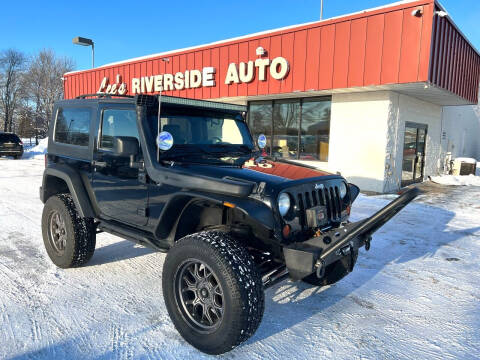 2009 Jeep Wrangler for sale at Lee's Riverside Auto in Elk River MN