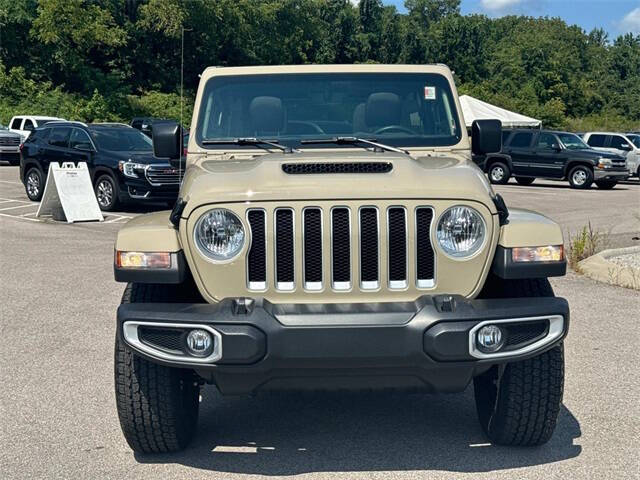 Used 2022 Jeep Wrangler Unlimited Sahara with VIN 1C4HJXEM3NW256593 for sale in Columbia, TN