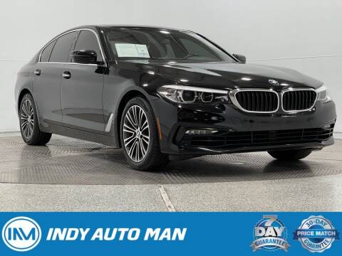 2018 BMW 5 Series for sale at INDY AUTO MAN in Indianapolis IN