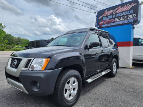2010 Nissan Xterra for sale at Auto Outlet Sales and Rentals in Norfolk VA