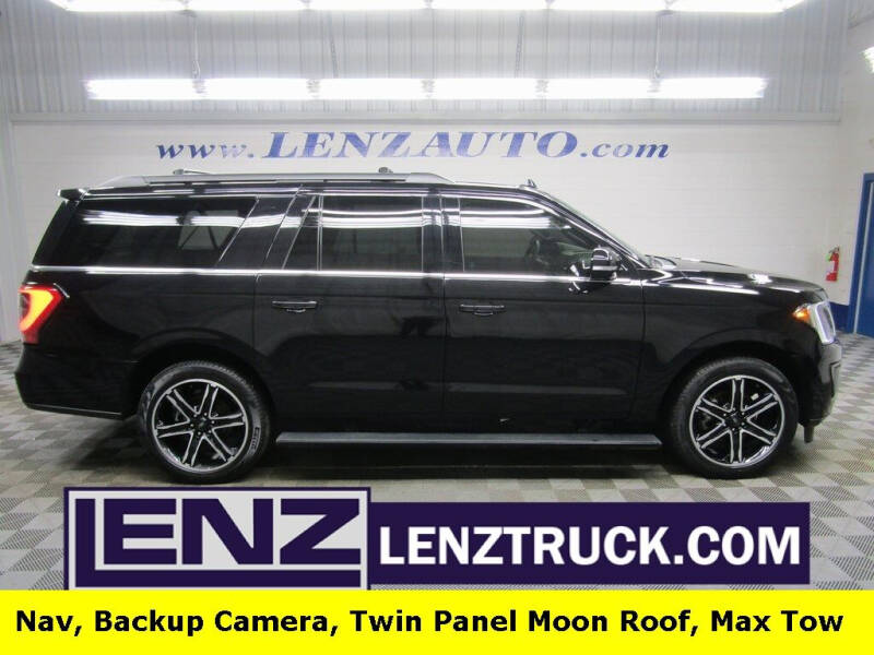 2021 Ford Expedition MAX for sale at LENZ TRUCK CENTER in Fond Du Lac WI