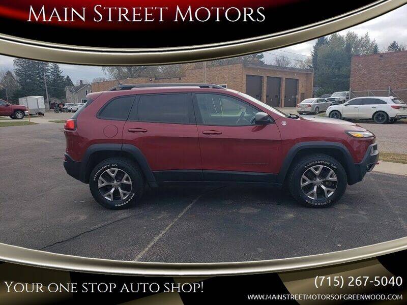2015 Jeep Cherokee for sale at Main Street Motors in Greenwood WI
