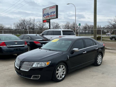 2011 Lincoln MKZ for sale at QUALITY AUTO SALES in Wayne MI