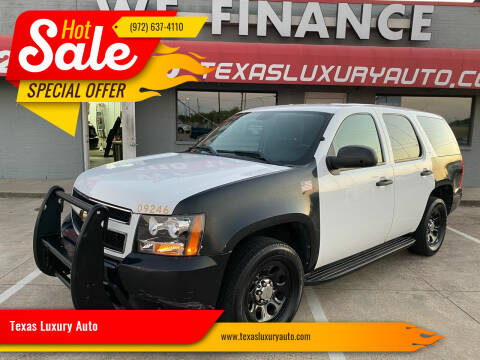 2009 Chevrolet Tahoe for sale at Texas Luxury Auto in Cedar Hill TX