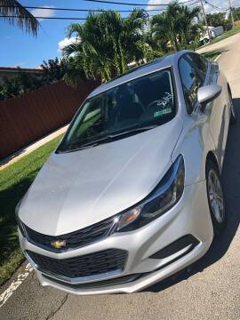 2016 Chevrolet Cruze for sale at IRON CARS in Hollywood FL