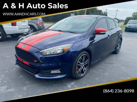 2016 Ford Focus for sale at A & H Auto Sales in Greenville SC