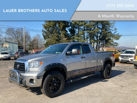 2007 Toyota Tundra for sale at LAUER BROTHERS AUTO SALES in Dover PA