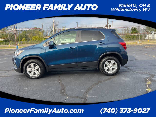 Used 2020 Chevrolet Trax LT with VIN KL7CJPSB1LB332519 for sale in Williamstown, WV