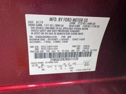 2019 Ford Flex Limited