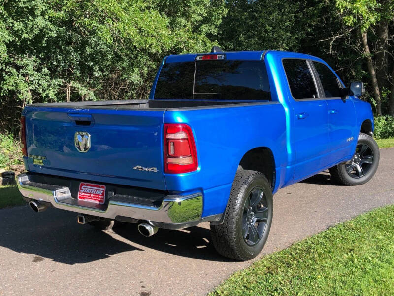 Used 2021 RAM Ram 1500 Pickup Big Horn/Lone Star with VIN 1C6SRFFT9MN649766 for sale in Iron River, MI