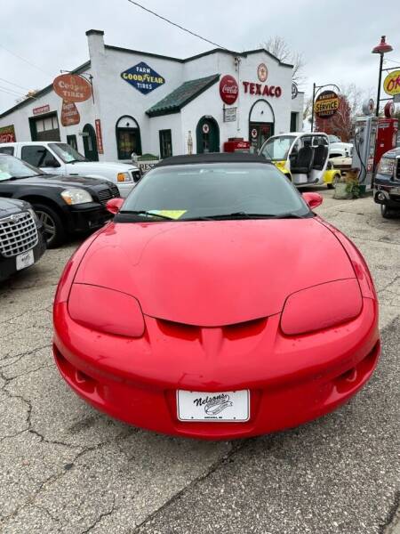 2001 Pontiac Firebird for sale at Nelson's Straightline Auto - 23923 Burrows Rd in Independence WI