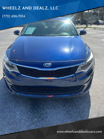 2018 Kia Optima for sale at WHEELZ AND DEALZ, LLC in Fort Pierce FL