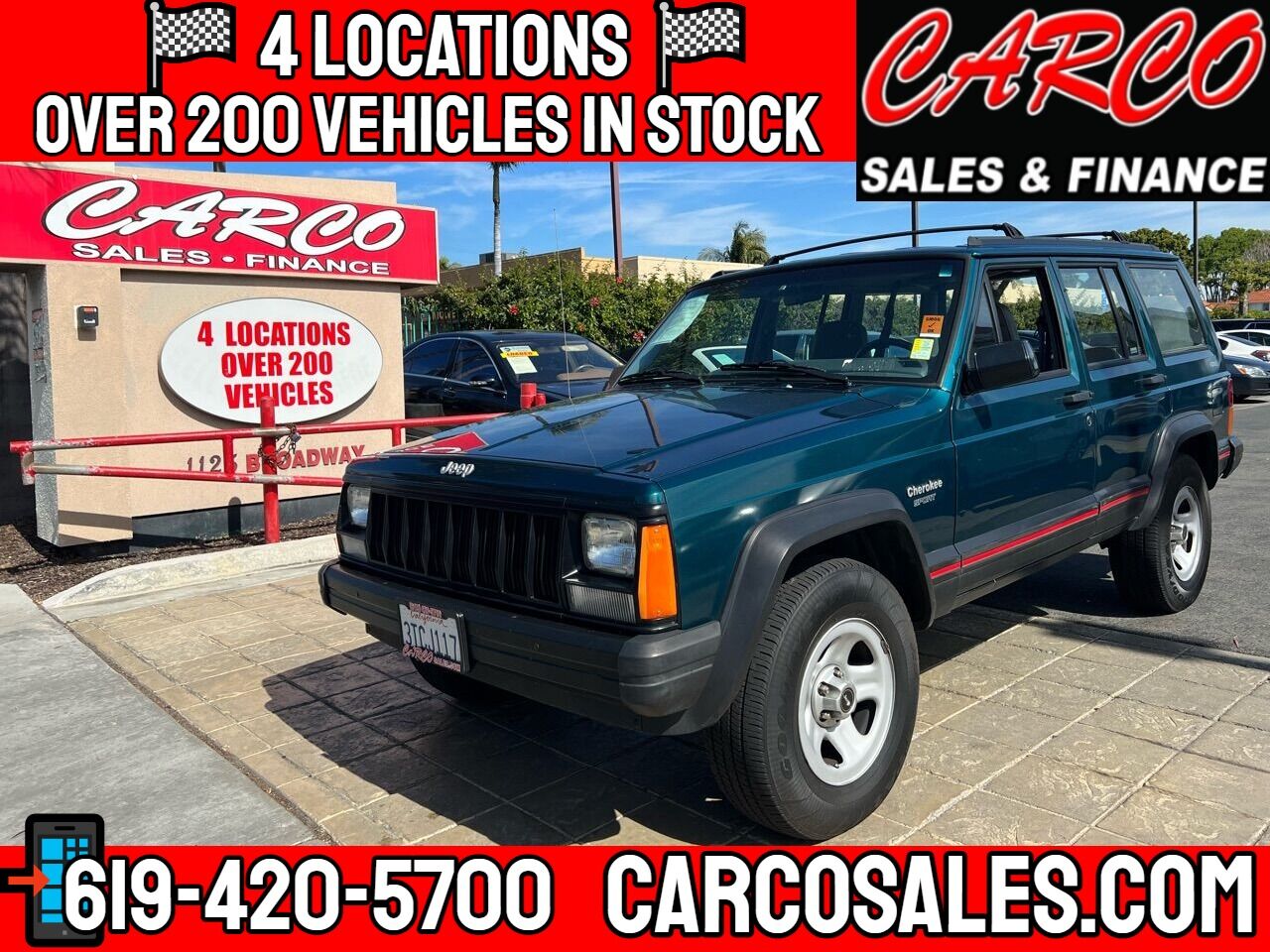 1996 Jeep Cherokee For Sale ®