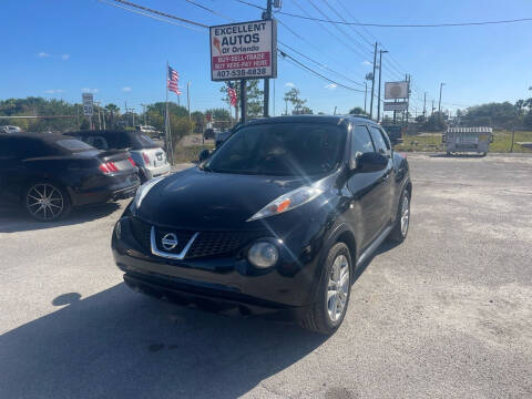 2014 Nissan JUKE for sale at Excellent Autos of Orlando in Orlando FL